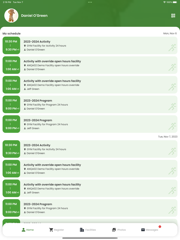 App screenshot