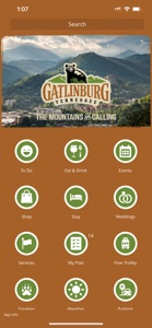 Visit Gatlinburg, Tennessee screenshot #1 for iPhone