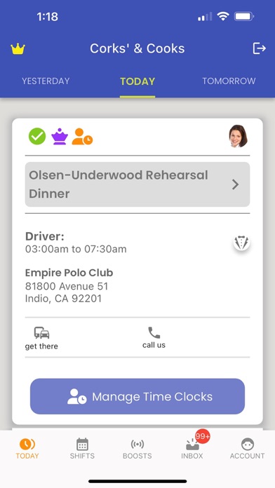 StaffMate Online Screenshot