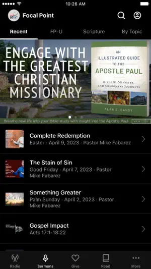 Focal Point Radio Ministries screenshot 2