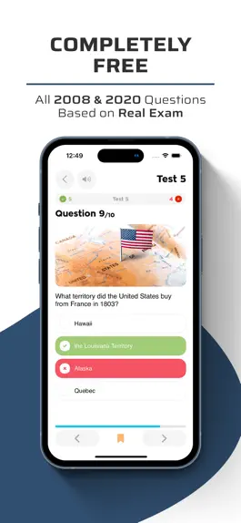 Game screenshot U.S. Citizenship Test 2023 hack