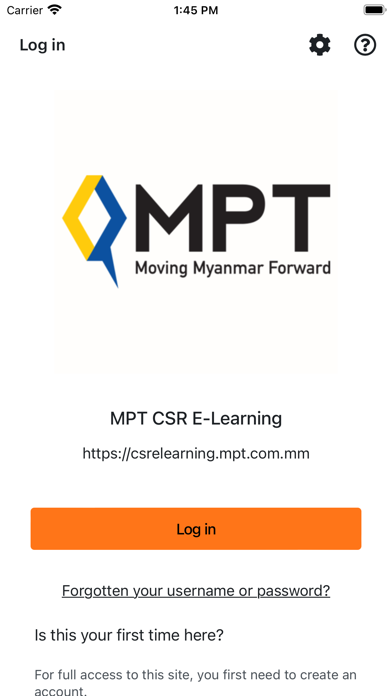 MPT CSR E-Learning Screenshot