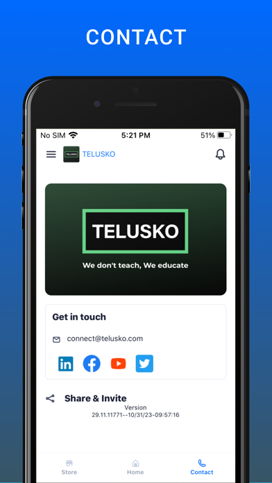 TELUSKO Screenshot