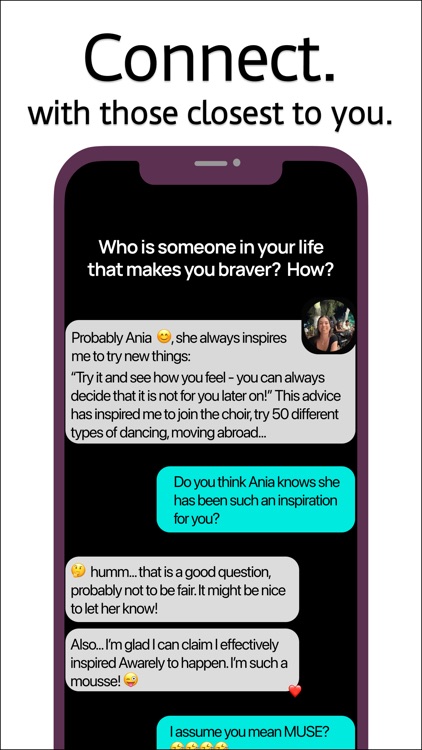 Awarely. Connect deeply.