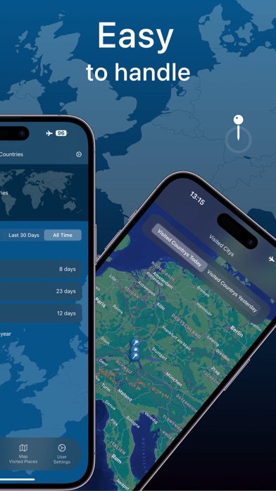 Country Tracking Screenshot