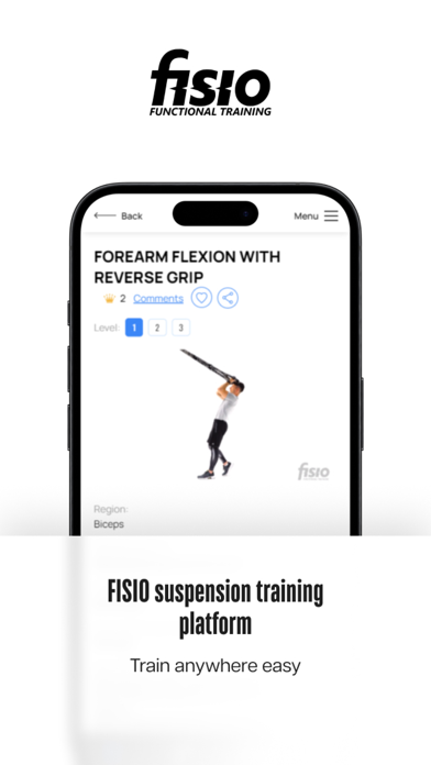 fisio suspension workouts Screenshot
