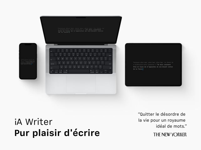 ‎iA Writer Capture d'écran