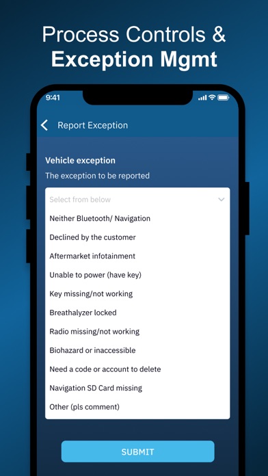 Privacy4Cars: delete car data Screenshot