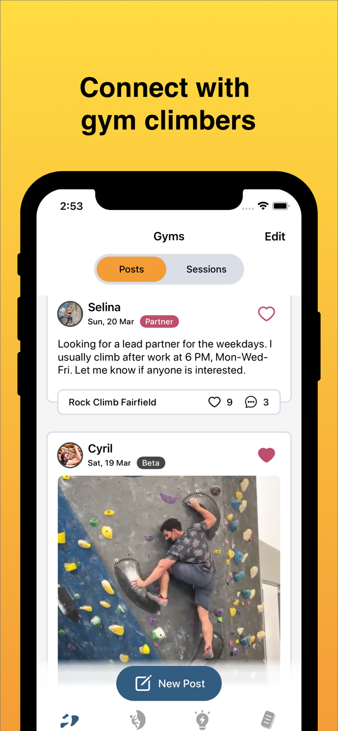 Cling Climb Connect Train