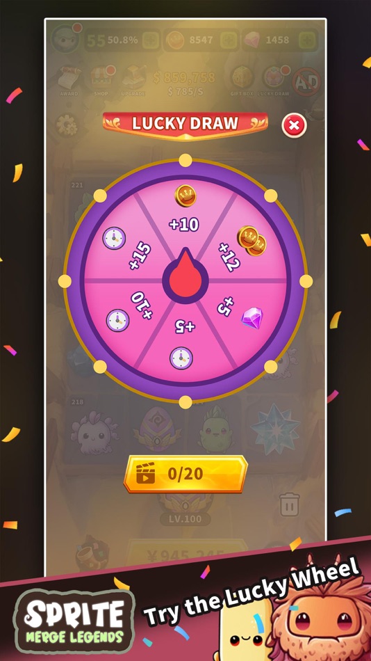 #3. Sprite Merge Legends (iOS) 由: 晓云 陈