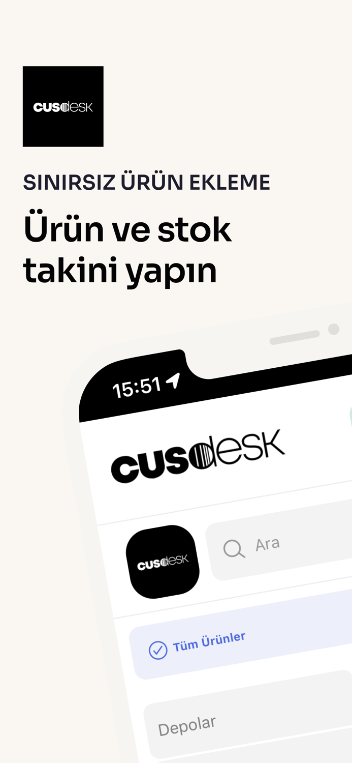 Cusdesk Stock and Customer