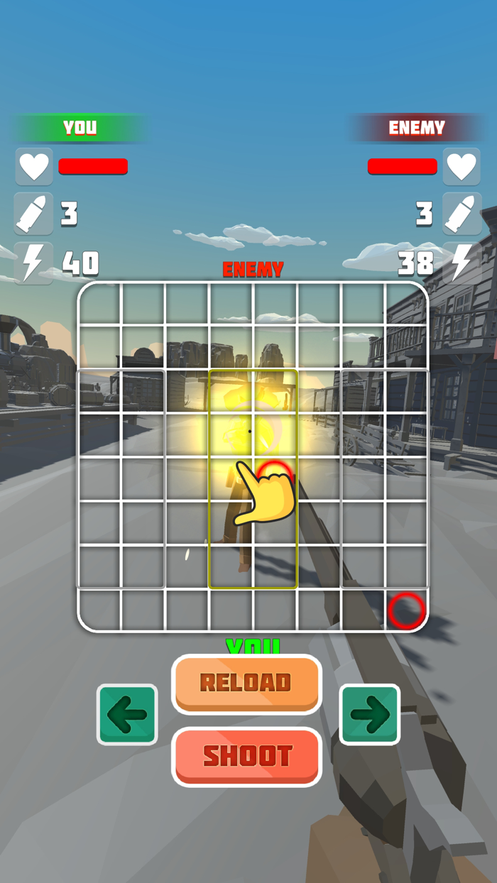 Cowboy Shooter Puzzle