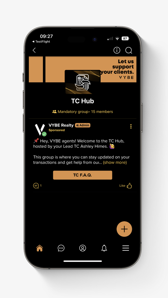 #7. VYBE Lounge (iOS) 由: VYBE Realty, LLC
