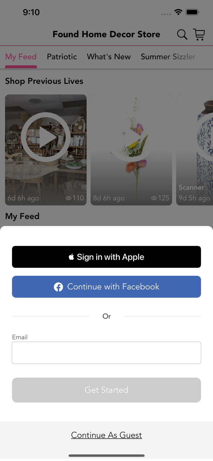 Found Home Decor Store