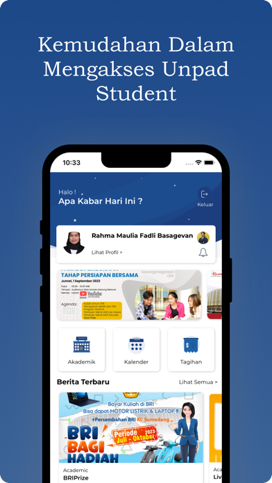 Unpad Student Screenshot