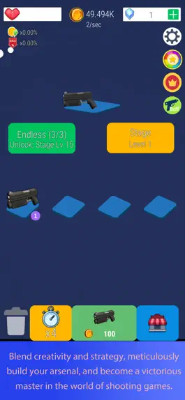 Game screenshot Merge Gun Empire mod apk
