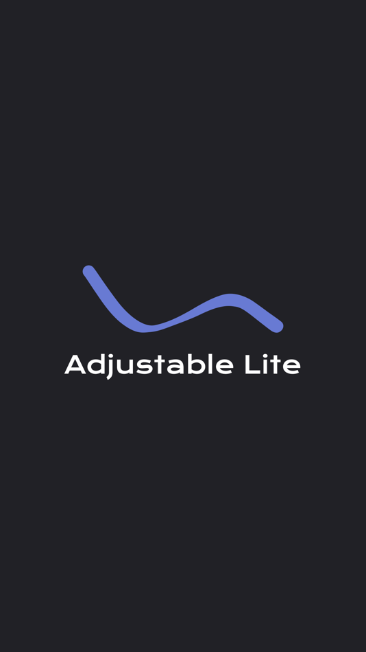 #1. Adjustable Lite (iOS) 由: SOUTH BAY INTERNATIONAL, INC
