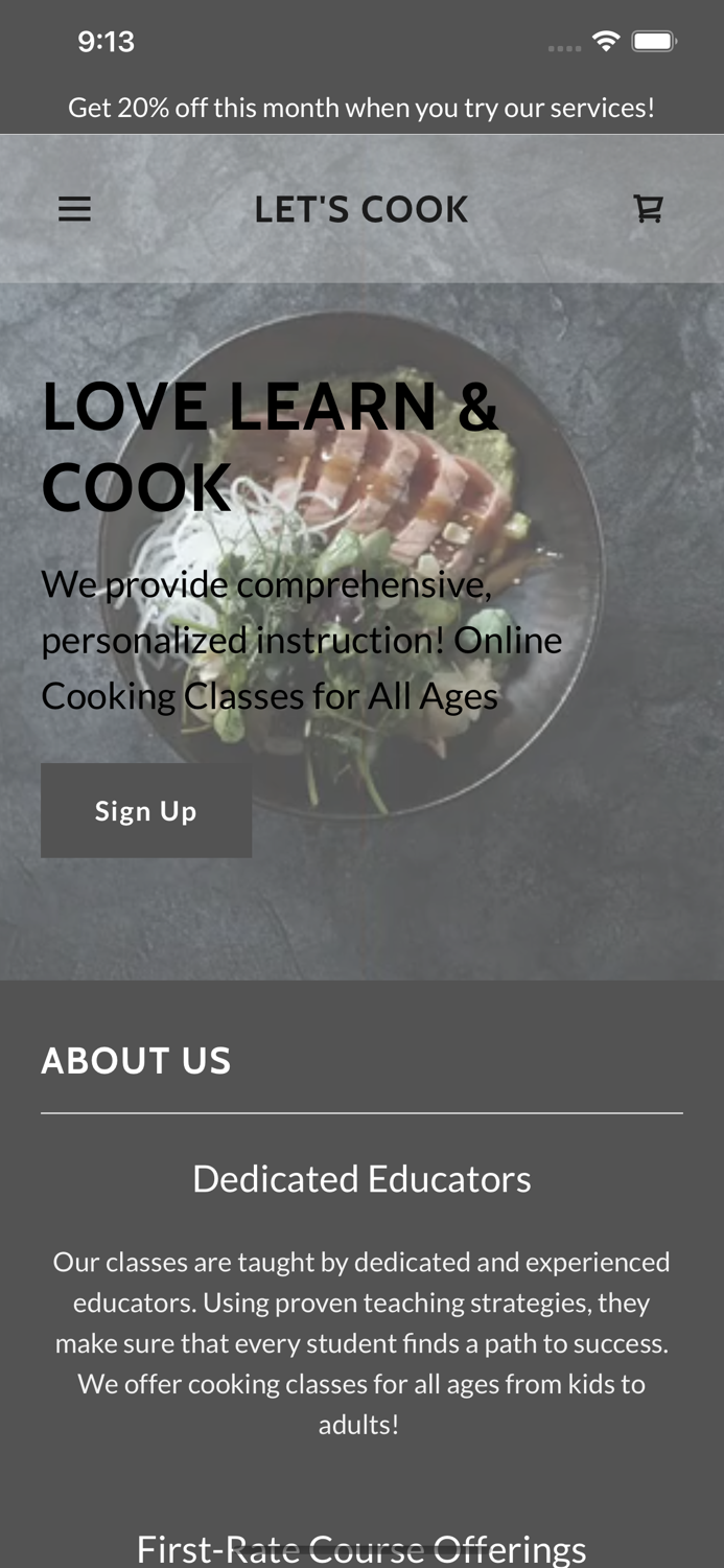 Lets Cook Cooking Classes