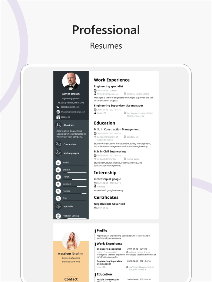 Resume Builder Pro - CVium