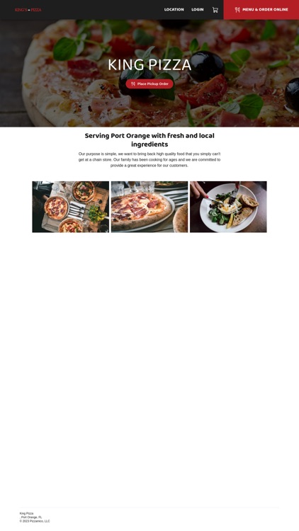King's Pizza & Mediterranean