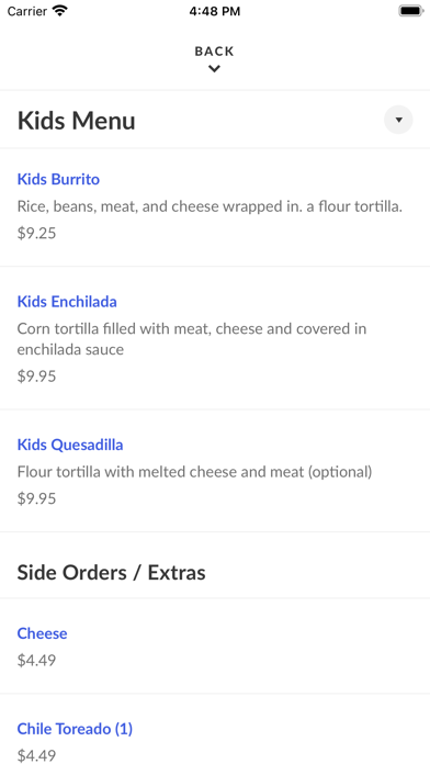 La Pinata Mexican Restaurant Screenshot