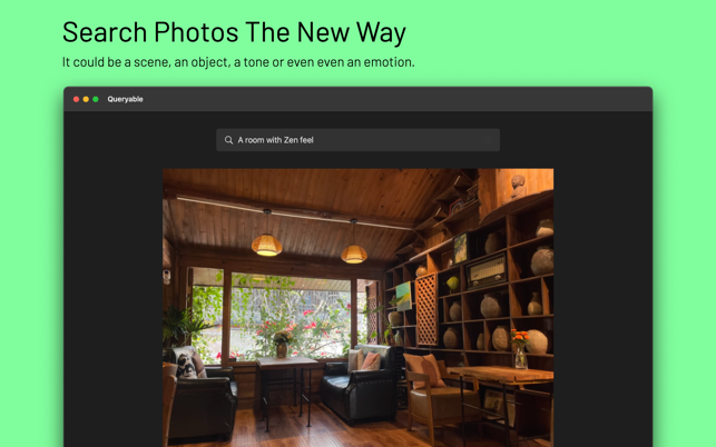 Queryable - Photo Search App Screenshot