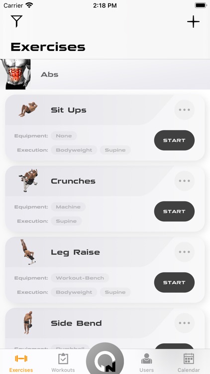 Gymnotize Fitness Workout App screenshot-4