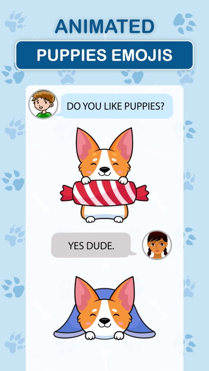 Animated Puppies Emojis