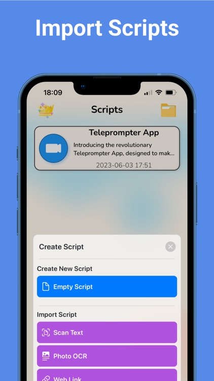 Video teleprompter App Lite Z screenshot-6