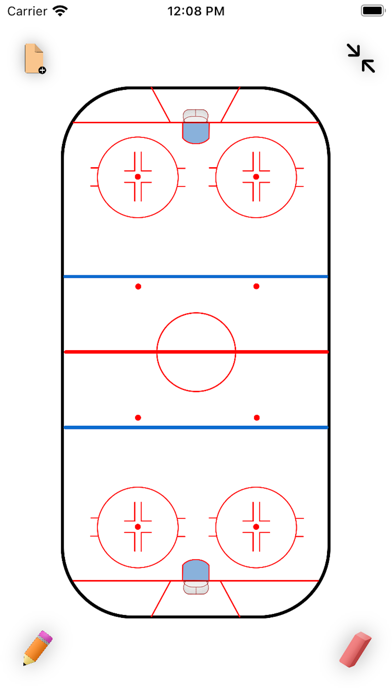 Hockey Playboard Screenshot