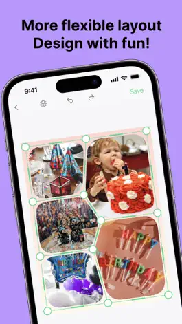 Game screenshot BubbleGrid-Pics collage maker mod apk