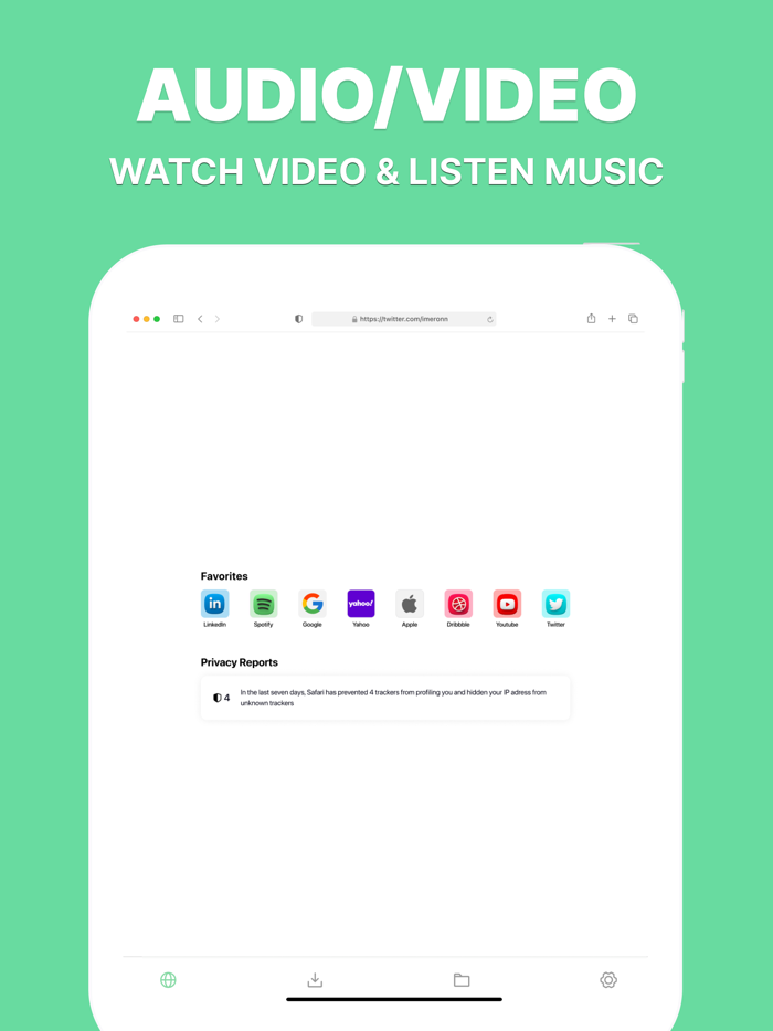 Browser and Offline File Storage