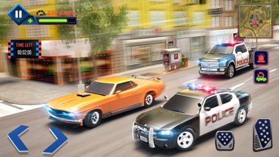 警察カーチェイス車シュミレーター:警察官カーレース警察ゲームのおすすめ画像4