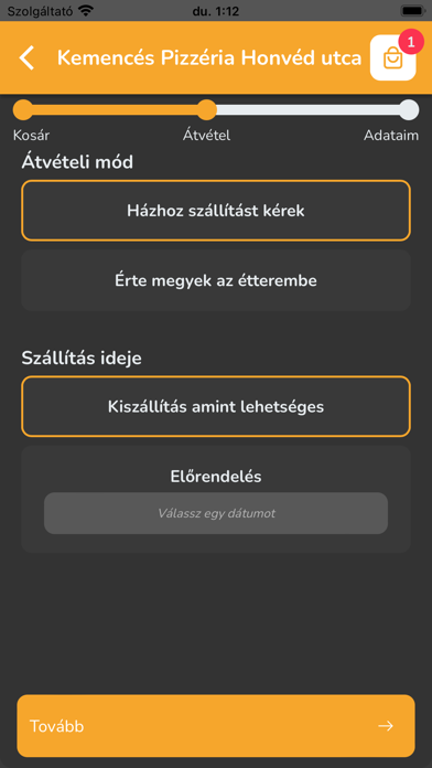 Kemencés Pizzéria Nyíregyháza Screenshot