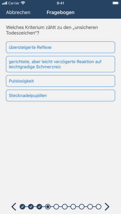 Zertifizierte Fortbildung RD Screenshot