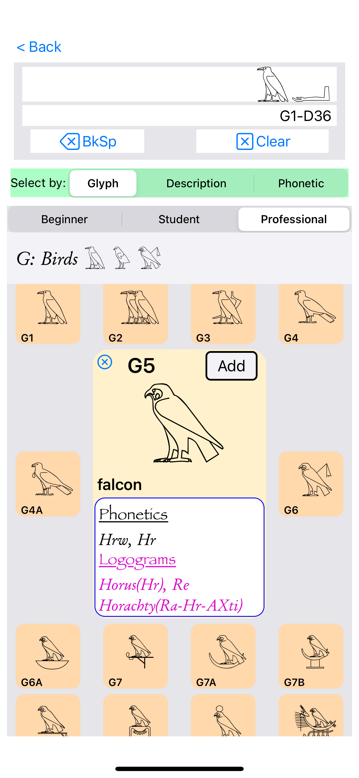 Hieroglyph Pro