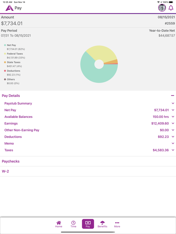 App screenshot