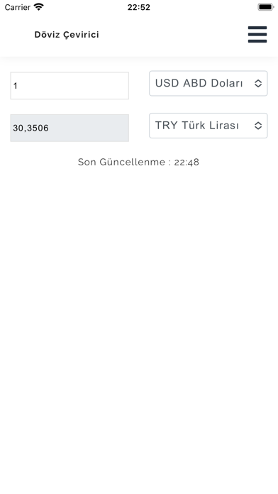 Banka Döviz Kurları Screenshot