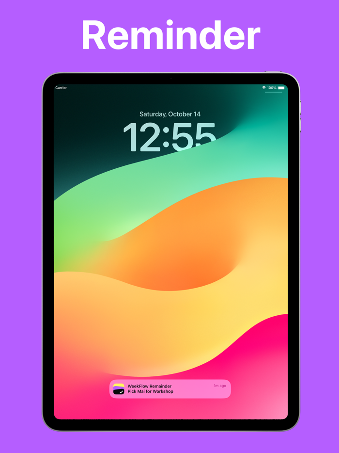 WeekFlow Planner and Reminder