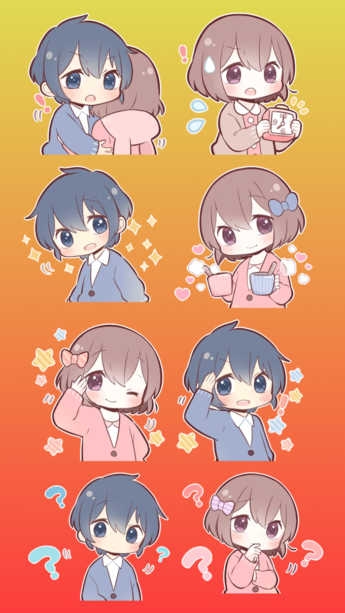 Couple in love Stickers part 1