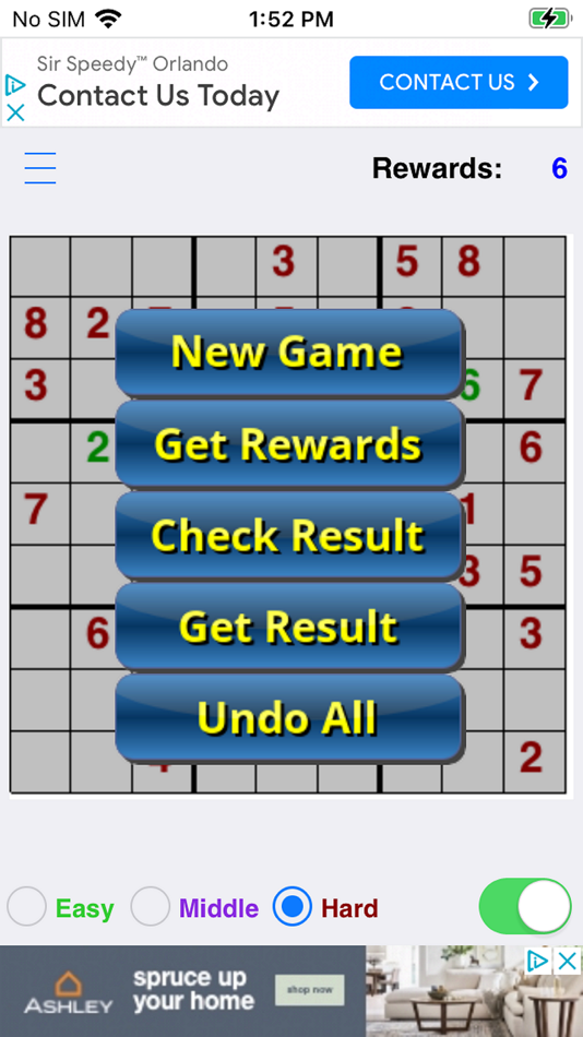 #3. Funny Sudoku - Classic version (iOS) Podle: Tsan Huang Chen