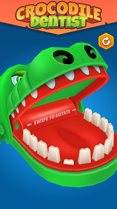 Crocodile Dentist : Tap Teeth Screenshot