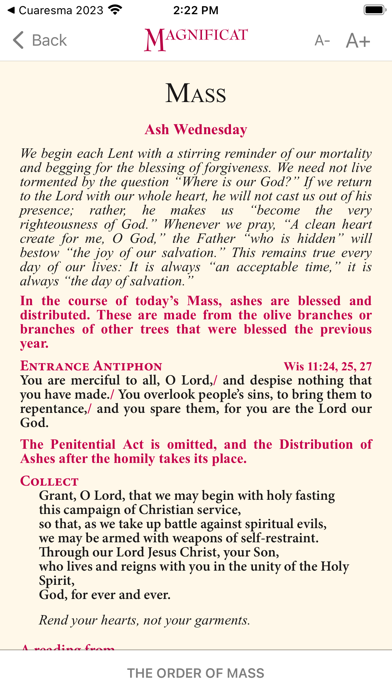 Lenten Companion 2023 screenshot 3