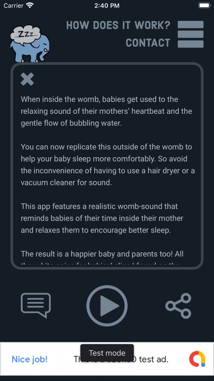 Womb Sounds For Babies