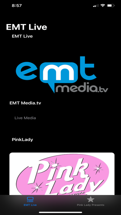 EMTMediaTVApp Screenshot