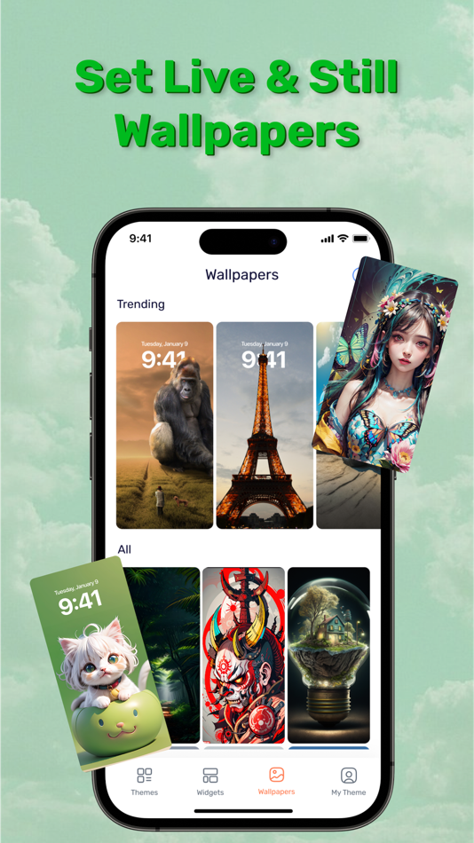 #4. Theme Arts - Icons & Widget (iOS) 由: Diep Ngoc Nguyen