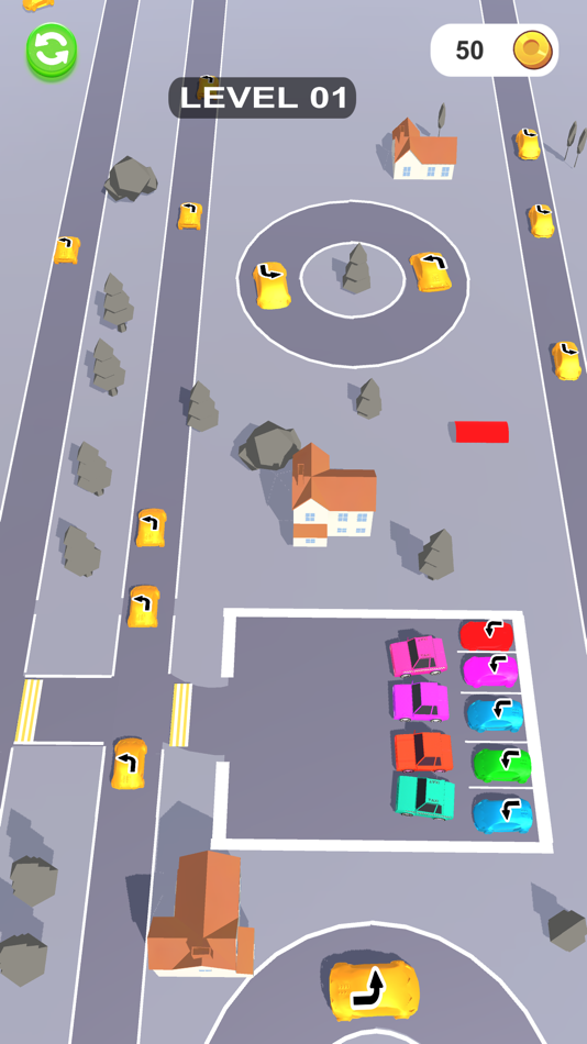 #1. Perfect Traffic 3D -Stack Run (iOS) 由: Huu Nguyen