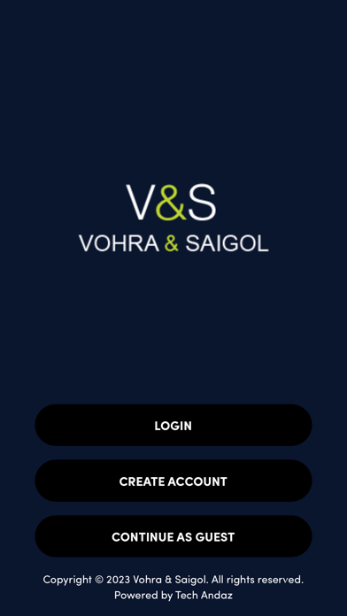 Vohra & Saigol Screenshot