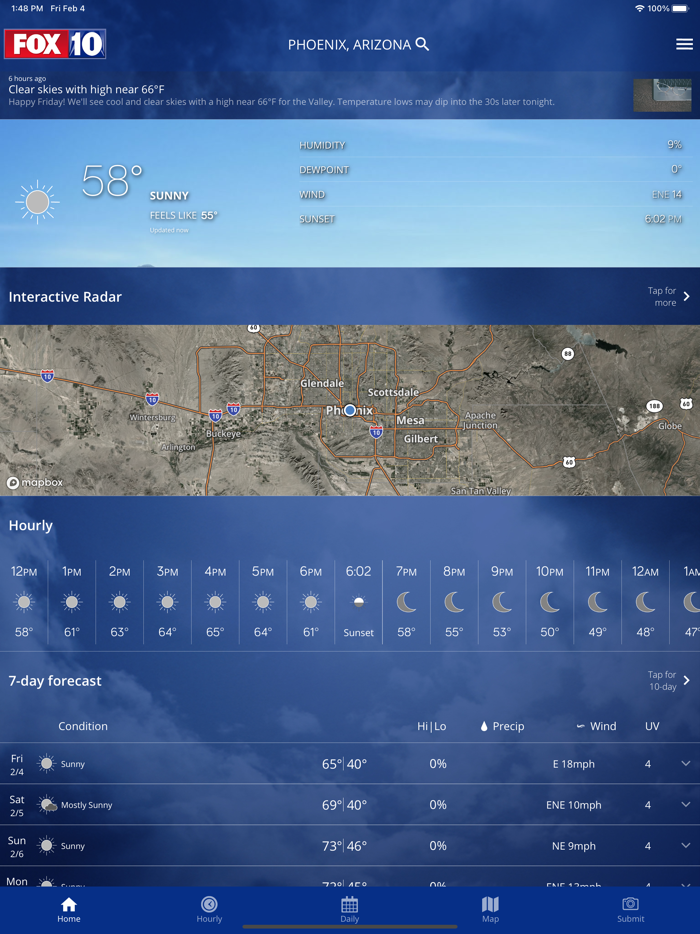 FOX 10 Phoenix Weather