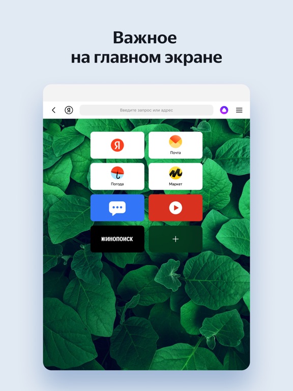 Yandex Browser for iPadのおすすめ画像1